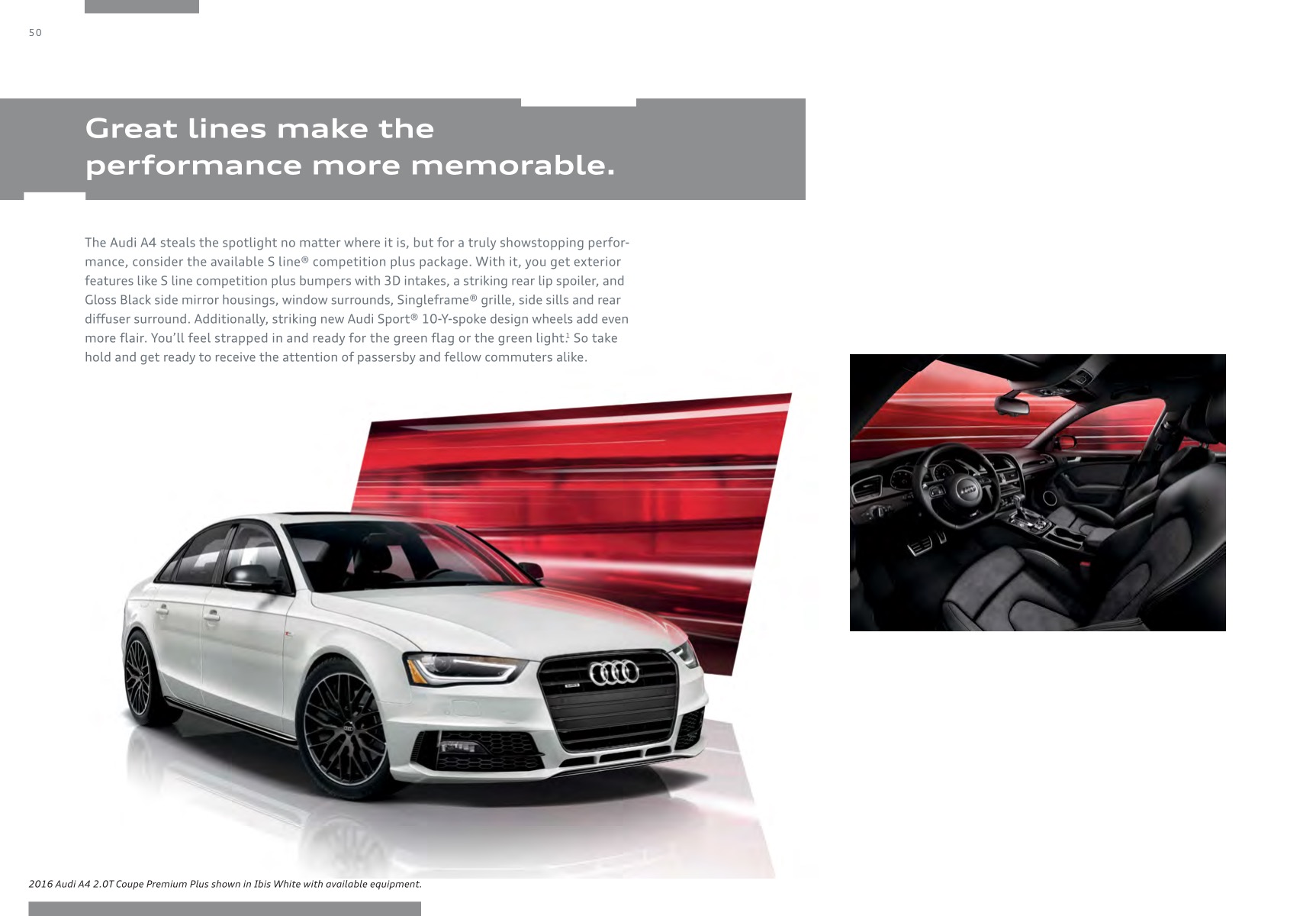 2016 Audi A4 Brochure Page 6